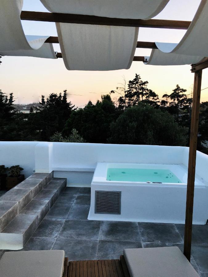 Ninemia Naxos Suites Agios Thaleleos Bagian luar foto