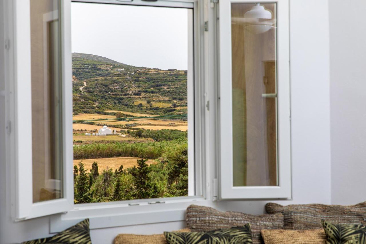 Ninemia Naxos Suites Agios Thaleleos Bagian luar foto